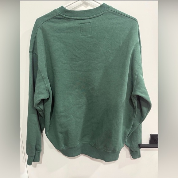 Lazy Sunday Sweatshirt West Hollywood Cocktail Social Club, Green, Medium - Picture 2 of 3
